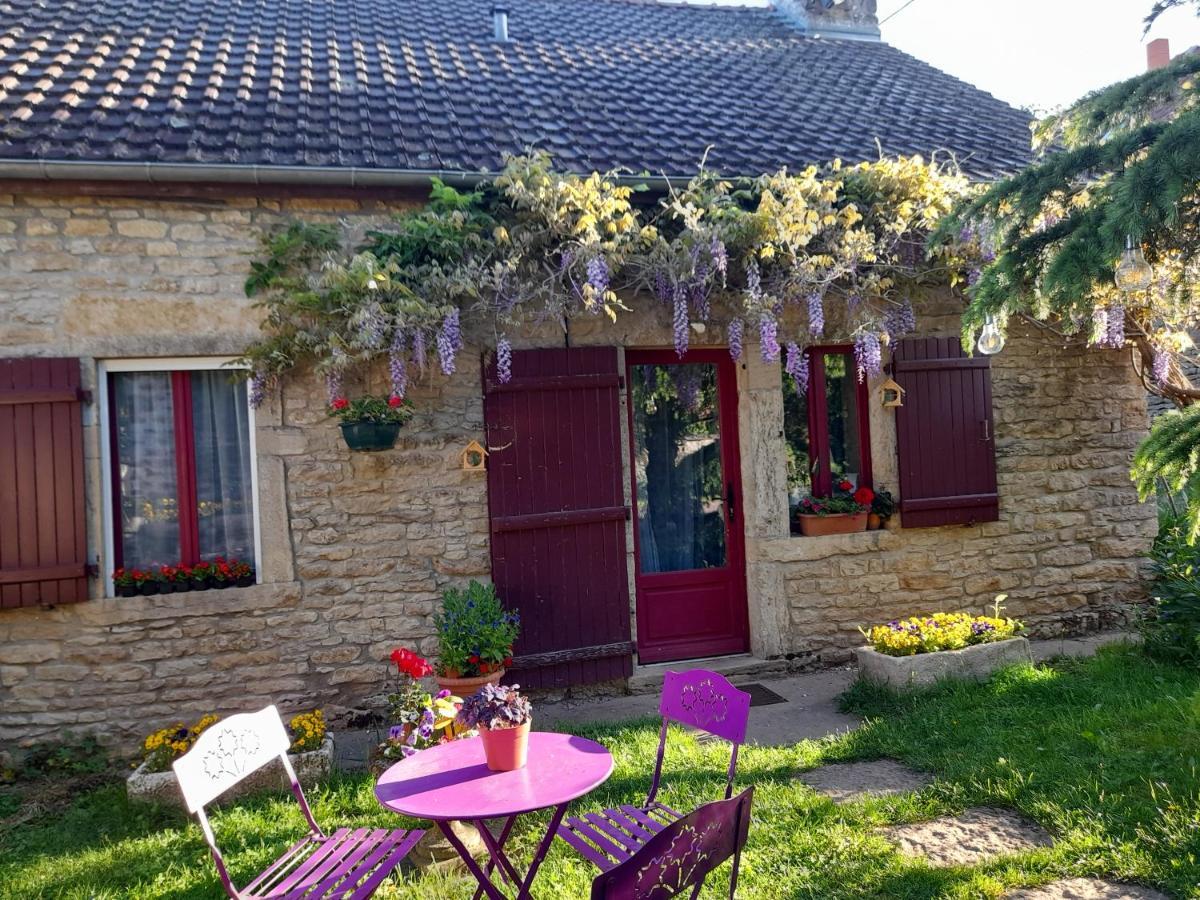 Aux Glycines Bed & Breakfast Marcilly-Ogny Dış mekan fotoğraf